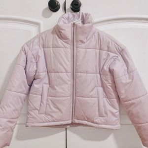 macy’s lavender puffer jacket
